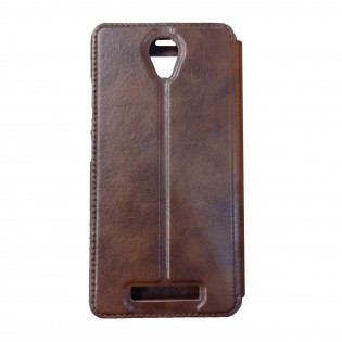 Чохол книжка дo смартфонів Redmi Note 2 Brown Ліцензія