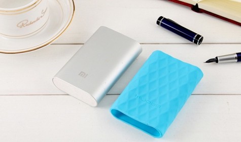 Чохол силіконовий до Xiaomi Powerbank 16000 mAh Blue Ліцензія