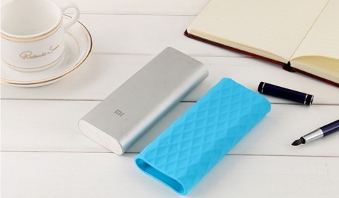 Чехол Силиконовый для Xiaomi Powerbank 16000 mAh Blue Лицензия