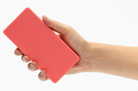 Чохол Силіконовий для Xiaomi ZMi Powerbank 10000 mAh Pink