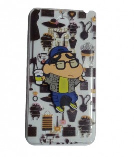 Чехол бампер для смартфонов Xiaomi Redmi Note 2 Boy White 3D