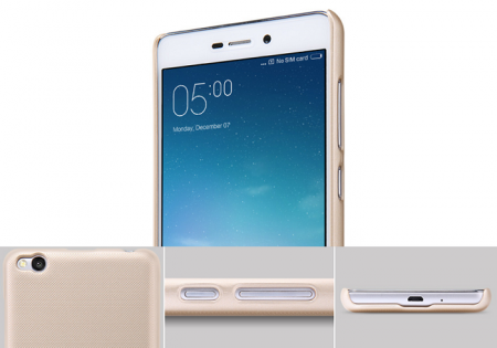 Чехол бампер Nillkin Frosted Shield для Xiaomi Redmi 3 Gold F-HC XM