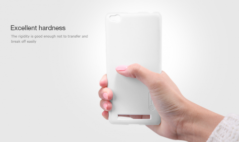 Чехол бампер Nillkin Frosted Shield для Xiaomi Redmi 3 White F-HC XM