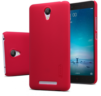 Чехол бампер Xiaomi Nillkin Frosted shield F-HC HM для смартфонов Redmi Note 2 Red