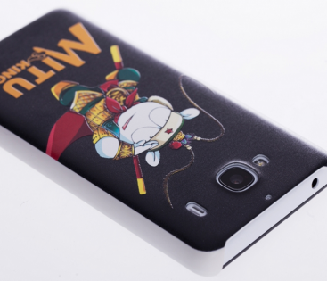 Чехол бампер для смартфонов Xiaomi Redmi 2 Monkey 3D
