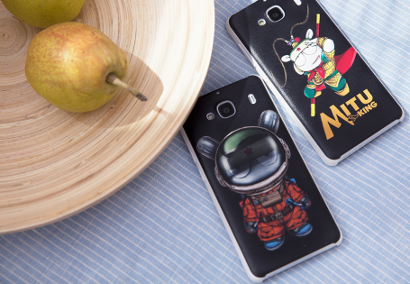 Чохол бампер до смартфонів Xiaomi Redmi 2 Rabbit theme 3D 1151600009