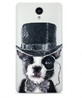 Чохол бампер Xiaomi Redmi Note 2 Cartoon series 3D Dog Gentleman 1154800034D protective shell 1154800034