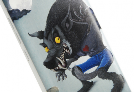 Чехол бампер Xiaomi Redmi Note 2 Cartoon series 3D Werewolf ORIGINAL 1154800037