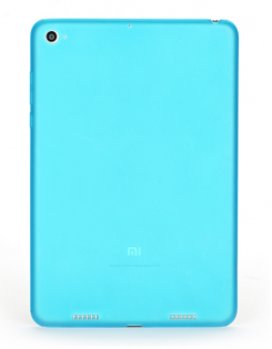Чехол бампер прозрачный для Xiaomi MiPad 2 Blue Лицензия