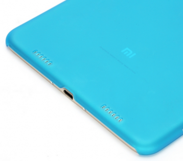 Чехол бампер прозрачный для Xiaomi MiPad 2 Blue Лицензия
