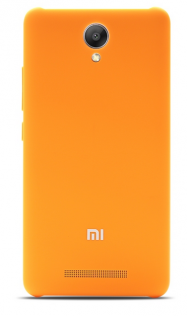 Чехол бампер для смартфонов Xiaomi Redmi Note 2 Orange ORIGINAL