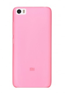 Чехол бампер Xiaomi Case for Mi5 Pink 1160400014