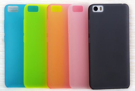 Чехол бампер Xiaomi Case for Mi5 Pink 1160400014