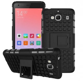Чехол бампер для смартфонов Xiaomi Redmi 2 Anti-shock Black