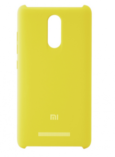 Чехол бампер Xiaomi Case for Redmi Note 3 Yellow 1154900020