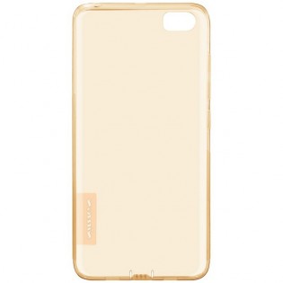 Чехол бампер силиконовый Nillkin Nature Frosted shield для смартфонов Xiaomi Mi5 Gold