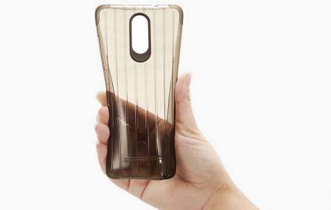 Чехол бампер силиконовый Xiaomi Silicon Case Non-slip for Redmi Note 3 Brown 1154800030