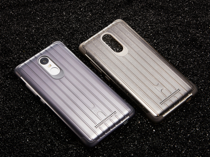 Чехол бампер силиконовый Xiaomi Silicon Case Non-slip for Redmi Note 3 Brown 1154800030