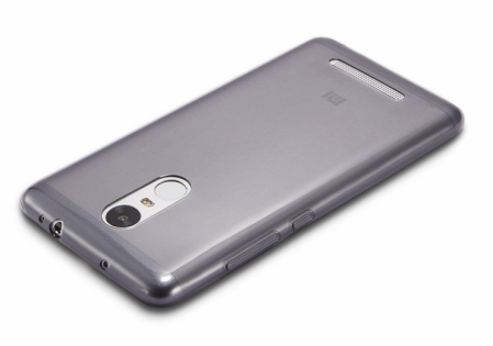 Чохол бампер силіконовий для Xiaomi Redmi Note 3 Gray 1154800028