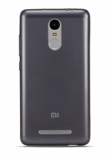 Чехол бампер силиконовый для смартфонов Xiaomi Redmi Note 3 Gray