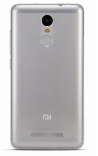 Чехол бампер силиконовый для смартфонов Xiaomi Redmi Note 3 White 1154800027