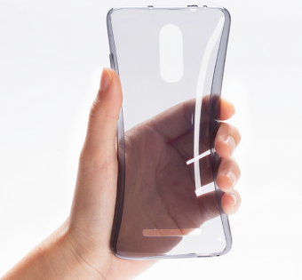 Чехол бампер силиконовый для смартфонов Xiaomi Redmi Note 3 White 1154800027