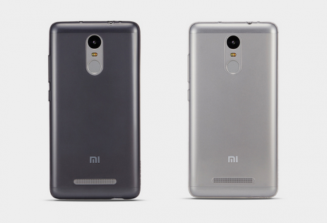 Чехол бампер силиконовый для смартфонов Xiaomi Redmi Note 3 White 1154800027