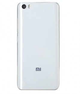 Чехол бампер силиконовый для смартфонов Xiaomi Mi5 White 1160800022