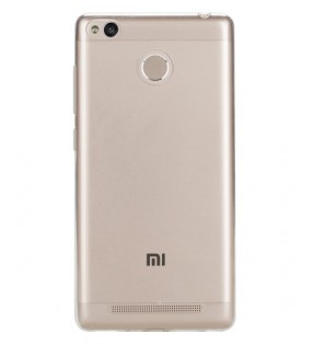Чехол бампер силиконовый для смартфонов Xiaomi Redmi 3 Pro Transparent 1161200077