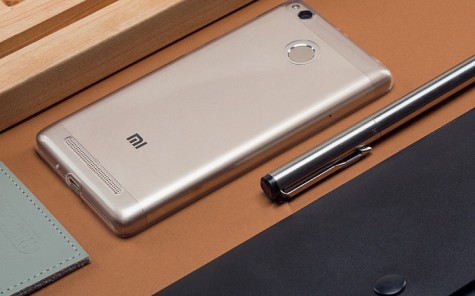 Чехол бампер силиконовый для смартфонов Xiaomi Redmi 3 Pro Transparent 1161200077