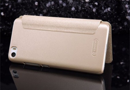 Чехол книжка с окошком Nillkin Sparkle Series для Xiaomi Mi 5 Gold SP-LC XM