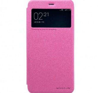 Чехол книжка с окошком Nillkin Sparkle Series для Xiaomi Mi 5 Red SP-LC XM 
