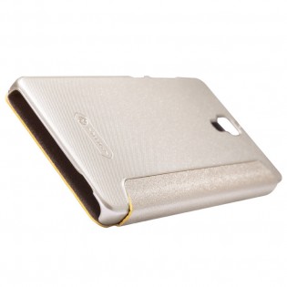 Чехол книжка Nillkin Leather case Sparkle SP-LC XM для смартфонов Xiaomi Mi4 Gold