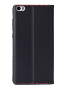 Чехол книжка для смартфонов Xiaomi Mi Note Black/Red