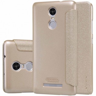 Чехол книжка Nillkin Sparkle Series для Xiaomi Redmi Note 3 Gold SP-LC HM
