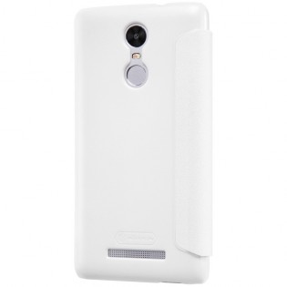 Чехол книжка Nillkin Sparkle Series для Xiaomi Redmi Note 3 White SP-LC HM