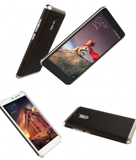 Чохол бампер до смартфонів Xiaomi Redmi Note 3 Leather Brown