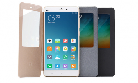 Чехол книжка для смартфона Xiaomi Mi Note Grey 1154400016