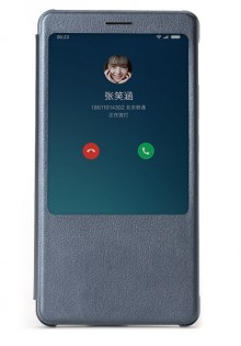 Чехол книжка с окошком для смартфонов Xiaomi Mi Max Space Gray 1161600010