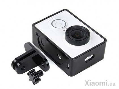Чехол рамка для камеры Xiaomi Yi Sport Black metal (Лицензия)