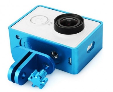  Чехол рамка для экшн камеры Xiaomi Yi Sport Blue Лицензия