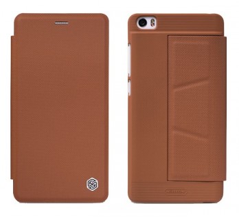 Чохол книжка Nillkin до смартфонів Xiaomi Mi Note Brown