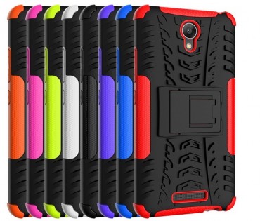 Чохол-бампер до смартфонів Xiaomi Redmi Note 2 Anti-shock Black/White