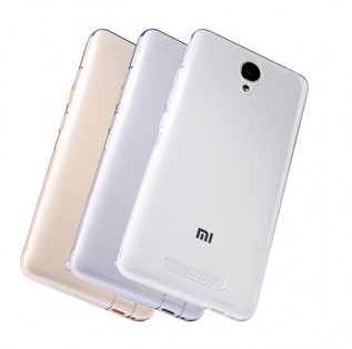 Чохол бампер силіконовий Xiaomi Nillkin Transparent N-TPU до смартфонів Redmi Note 2 White