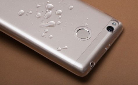 Чохол бампер силіконовий до смартфонів Xiaomi Redmi 3 Pro Transparent