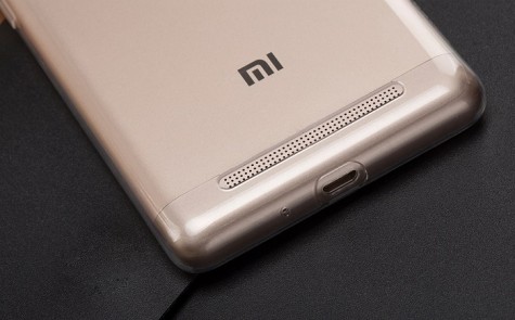 Чохол бампер силіконовий до смартфонів Xiaomi Redmi 3 Pro Transparent
