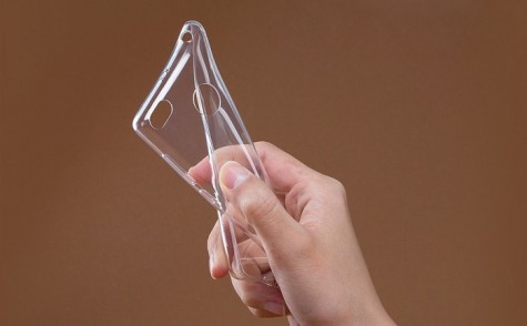 Чохол бампер силіконовий до смартфонів Xiaomi Redmi 3 Pro Transparent