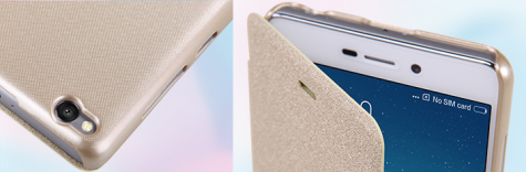 Чохол книжка Xiaomi Nillkin SP-LC XM до смартфонів Redmi 3 Gold