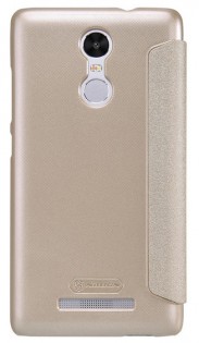 Чохол книжка Xiaomi Nillkin Leather case SP-LC HM до смартфонів Redmi Note 3 Gold