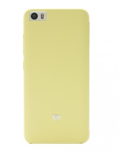Чохол книжка до смартфонів Xiaomi Mi5 Yellow